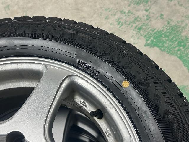 0092464)���Y���ÃX�^�b�h���X�^�C��4�{�_�����b�v�E�B���^�[�}�b�N�X02�ЊO�A���~�z�C�[���Z�b�g195/65R15�������� �� ������/�o�C�N