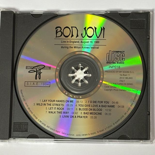 Bon Jovi / Live In England 1989 �� �^�����g�O�b�Y�� 