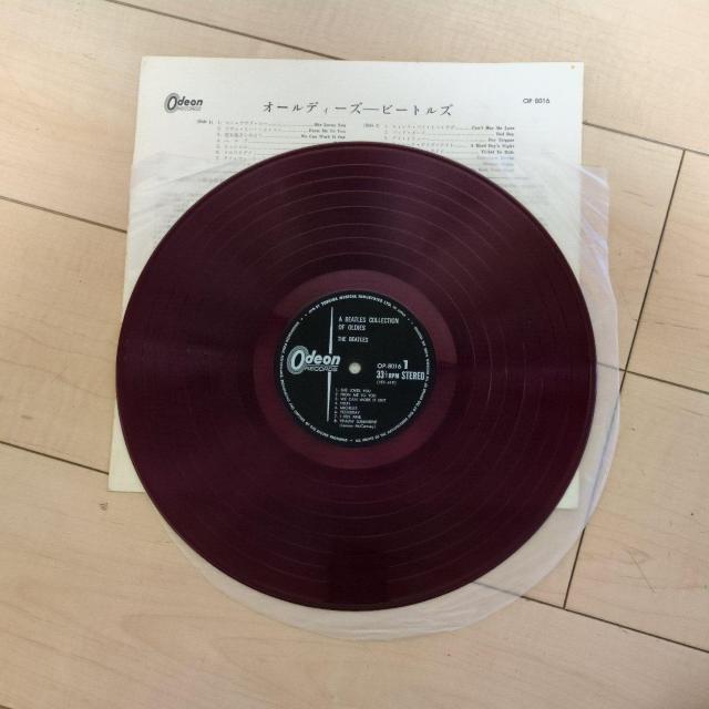 The Beatles /(odeon LP)OLDIES ���R�[�h �� �^�����g�O�b�Y�� 