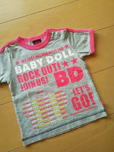 中古DISTシャツ80グレー☆ベビードールBABYDOLLベビド < ブランド  中古DISTシャツ80グレー☆ベビードールBABYDOLLベビド  < ブランドの