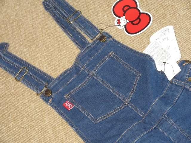 未使用タグ付☆ハローキティ*デニムサロペット*2017年 < 女性ファッション  未使用タグ付☆ハローキティ*デニムサロペット*2017年 < 女性ファッションの