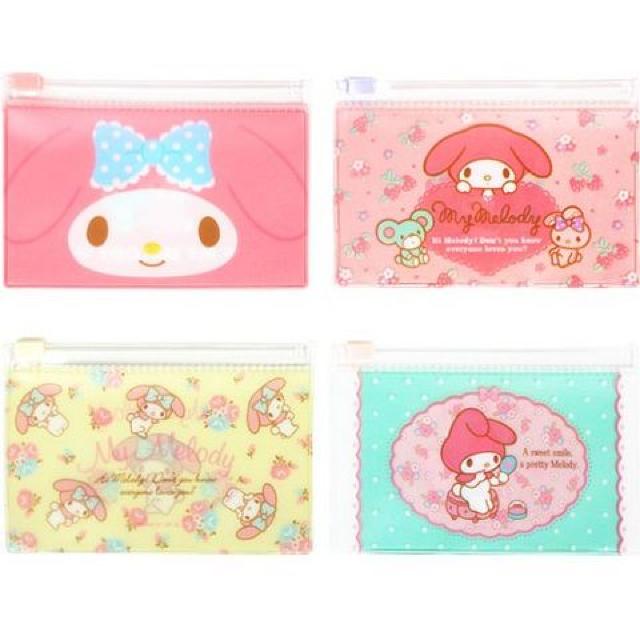 【マイメロディ】可愛い♪カードが入るサイズ ビニールフラットケース4枚セット < アニメ/コミック/キャラクター 【マイメロディ】可愛い♪カードが入るサイズ ビニールフラットケース4枚セット < アニメ/コミック/キャラクターの