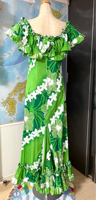 ハンドメイド ハワイアンドレス Lサイズ 一度使用 美品 < 女性ファッション  ハンドメイド ハワイアンドレス Lサイズ 一度使用 美品 < 女性ファッションの