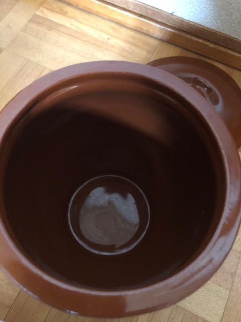 丸かめ 壺 レトロ 蓋付き 昭和 漬物 梅干し < インテリア/ライフ 丸かめ 壺 レトロ 蓋付き 昭和 漬物 梅干し < インテリア/ライフの