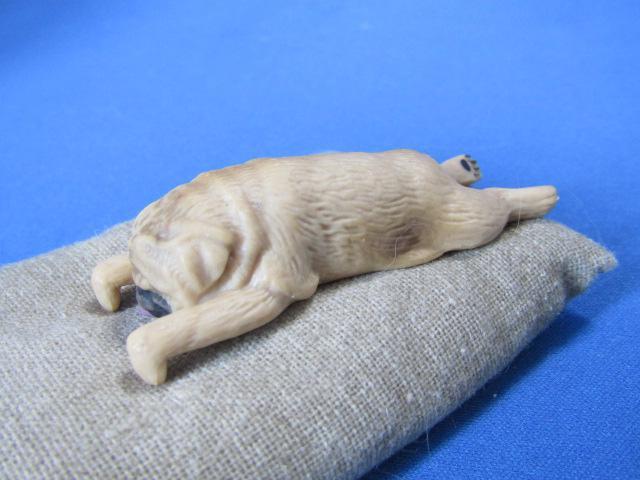 GIジョー 1/6スケール ミニチュア フィギュア玩具 パグ犬 Pug 中国 短鼻 短毛の小型犬のフュギュア < ホビー  GIジョー 1/6スケール ミニチュア フィギュア玩具 パグ犬 Pug 中国 短鼻 短毛の小型犬のフュギュア < ホビーの