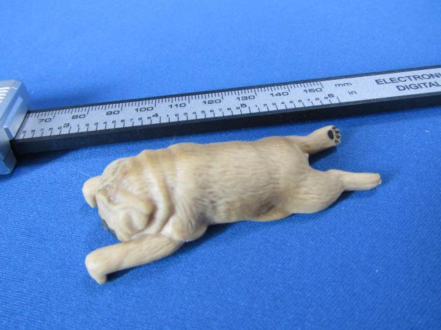 GIジョー 1/6スケール ミニチュア フィギュア玩具 パグ犬 Pug 中国 短鼻 短毛の小型犬のフュギュア < ホビー  GIジョー 1/6スケール ミニチュア フィギュア玩具 パグ犬 Pug 中国 短鼻 短毛の小型犬のフュギュア < ホビーの