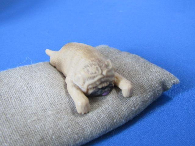 GIジョー 1/6スケール ミニチュア フィギュア玩具 パグ犬 Pug 中国 短鼻 短毛の小型犬のフュギュア < ホビー  GIジョー 1/6スケール ミニチュア フィギュア玩具 パグ犬 Pug 中国 短鼻 短毛の小型犬のフュギュア < ホビーの