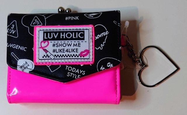 三つ折★がま口財布★LUV HOLIC★レディース財布★可愛い★お財布デビュー★財布★小学生★中学生★高校生★新品未使用★送料無料 < 女性ファッション  三つ折★がま口財布★LUV HOLIC★レディース財布★可愛い★お財布デビュー★財布★小学生★中学生★高校生★新品未使用★送料無料 < 女性ファッションの