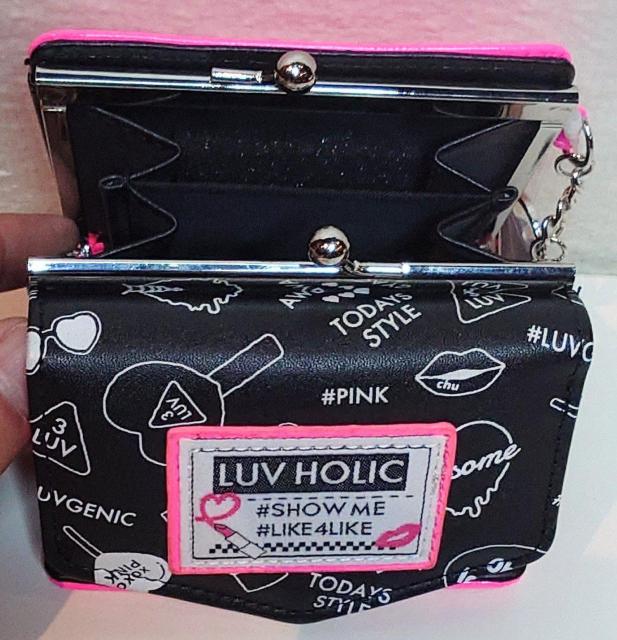 三つ折★がま口財布★LUV HOLIC★レディース財布★可愛い★お財布デビュー★財布★小学生★中学生★高校生★新品未使用★送料無料 < 女性ファッション  三つ折★がま口財布★LUV HOLIC★レディース財布★可愛い★お財布デビュー★財布★小学生★中学生★高校生★新品未使用★送料無料 < 女性ファッションの