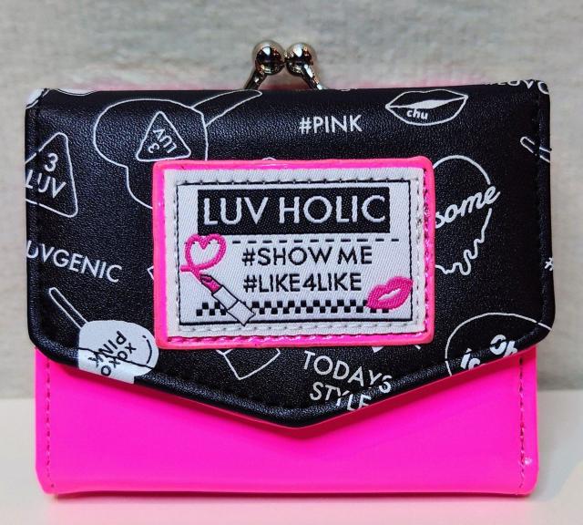 三つ折★がま口財布★LUV HOLIC★レディース財布★可愛い★お財布デビュー★財布★小学生★中学生★高校生★新品未使用★送料無料 < 女性ファッション  三つ折★がま口財布★LUV HOLIC★レディース財布★可愛い★お財布デビュー★財布★小学生★中学生★高校生★新品未使用★送料無料 < 女性ファッションの