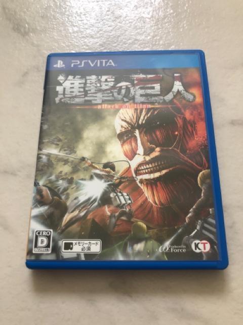 進撃の巨人 psvitソフト < ゲーム本体/ソフト  進撃の巨人 psvitソフト  < ゲーム本体/ソフトの