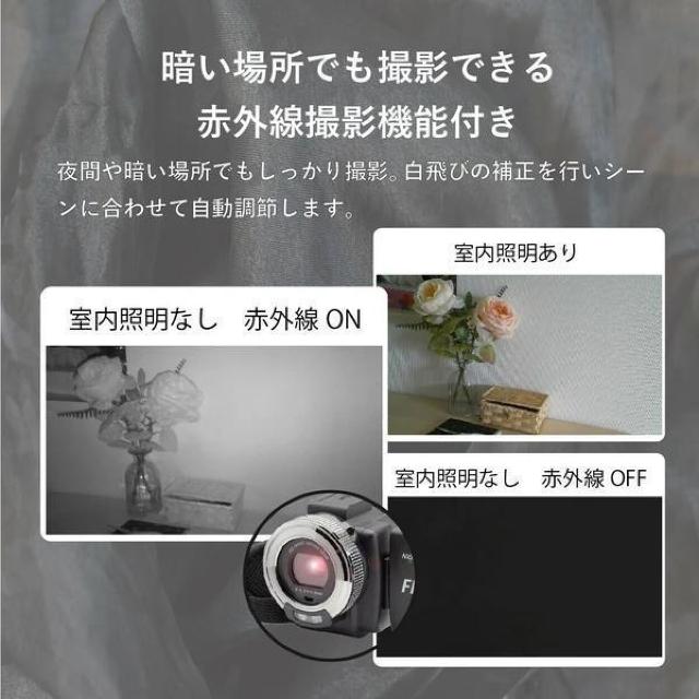 ���Â��ꏊ�ł��B�e�ł��鎇�O���B�e�@�\�t�� ��Ԃ�Â��ꏊ�ł���������B�e�V�[���ɍ��킹�Ď������ߐԊO���@�\�t���n���f�B�J���� �� �Ɠd/AV�� 