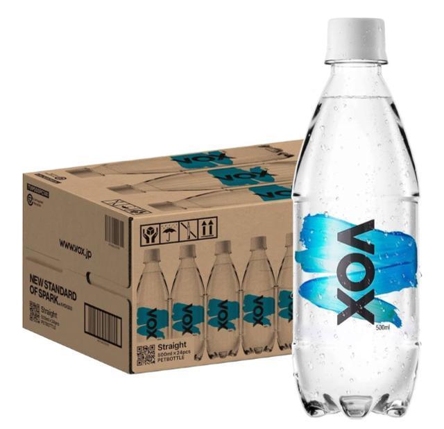 【24本】強炭酸水 VOX 500ml 24本 軟水 天然水 ストレート < グルメ/ドリンク 【24本】強炭酸水 VOX 500ml 24本 軟水 天然水 ストレート < グルメ/ドリンクの