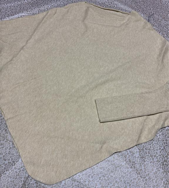 ドルマン ニット セーター 不規則 ゆったり ベージュ 大きいサイズ < 女性ファッション ドルマン ニット セーター 不規則 ゆったり ベージュ 大きいサイズ < 女性ファッションの