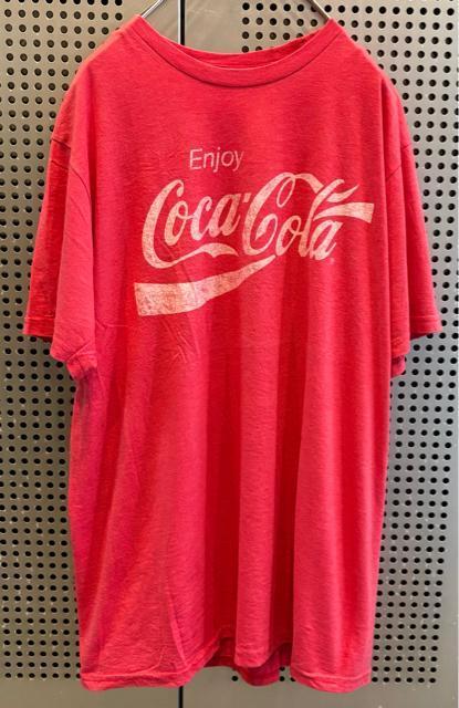 �Ò��@���B���e�[�W�@vintage T�V���c�@�v�����gT�V���c�@�R�J�R�[���@coca cola ��ƕ��@���h  �� �j���t�@�b�V������ 