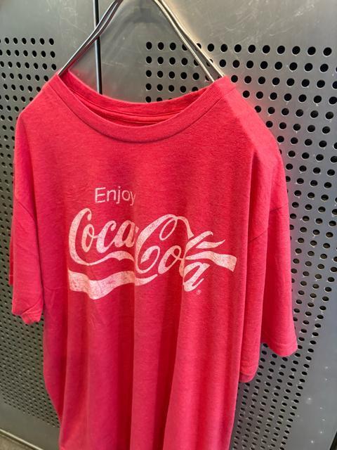 �Ò��@���B���e�[�W�@vintage T�V���c�@�v�����gT�V���c�@�R�J�R�[���@coca cola ��ƕ��@���h �� �j���t�@�b�V������ 