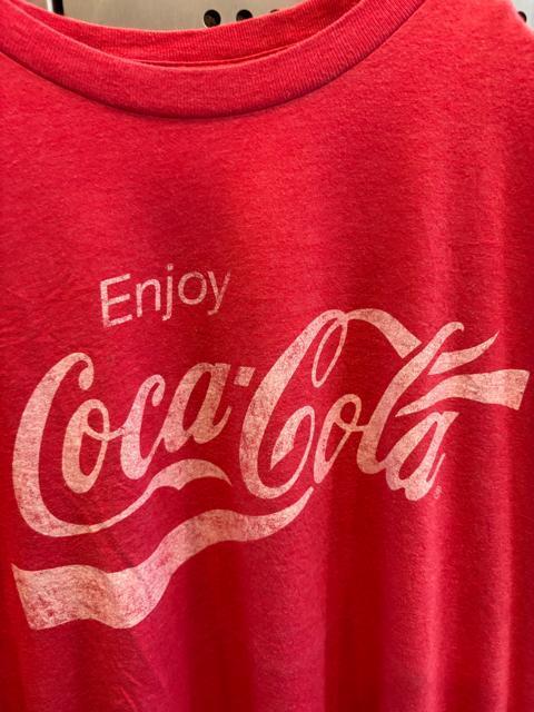 �Ò��@���B���e�[�W�@vintage T�V���c�@�v�����gT�V���c�@�R�J�R�[���@coca cola ��ƕ��@���h �� �j���t�@�b�V������ 