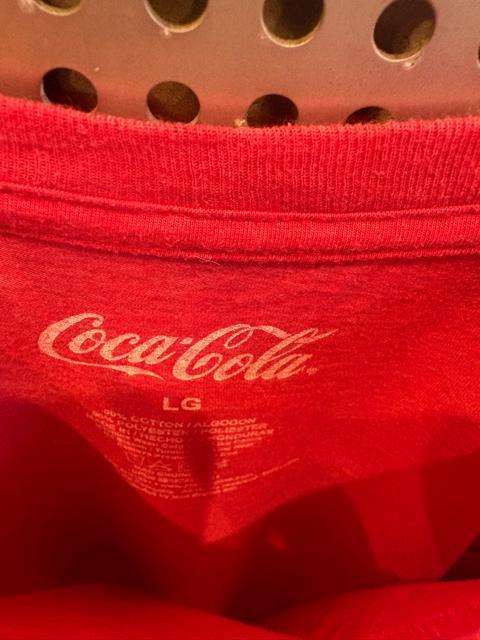 �Ò��@���B���e�[�W�@vintage T�V���c�@�v�����gT�V���c�@�R�J�R�[���@coca cola ��ƕ��@���h �� �j���t�@�b�V������ 