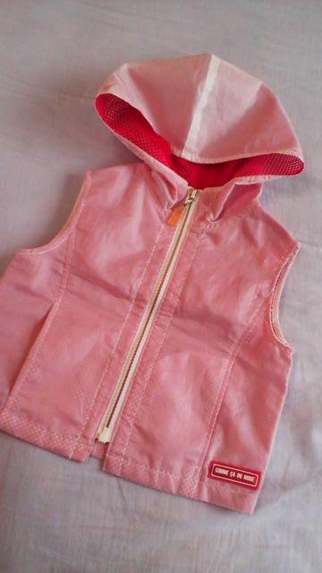 ☆新品同様☆コムサデモード☆裏メッシュシャカシャカベスト☆90 < キッズ/ベビー ☆新品同様☆コムサデモード☆裏メッシュシャカシャカベスト☆90 < キッズ/ベビーの