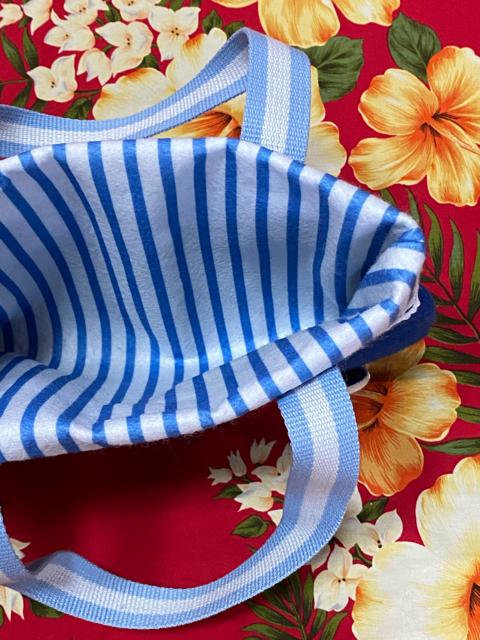 たみふる☆ハンドメイド☆マリン☆手提げミニbag☆ポーチ付☆ < 女性ファッション  たみふる☆ハンドメイド☆マリン☆手提げミニbag☆ポーチ付☆ < 女性ファッションの