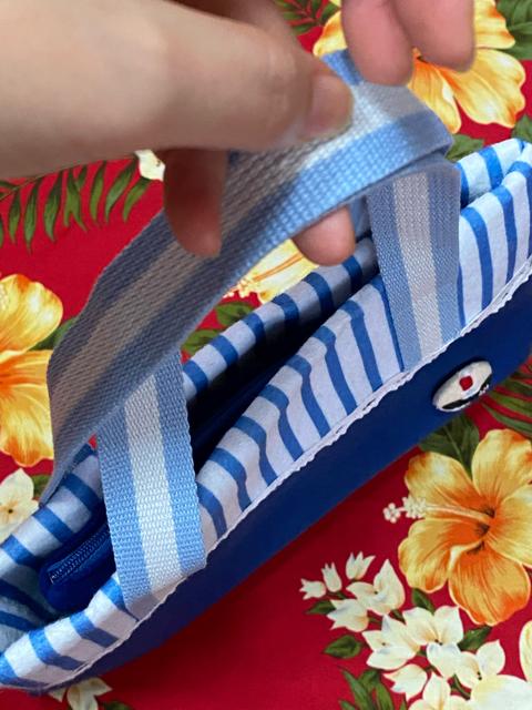 たみふる☆ハンドメイド☆マリン☆手提げミニbag☆ポーチ付☆ < 女性ファッション  たみふる☆ハンドメイド☆マリン☆手提げミニbag☆ポーチ付☆ < 女性ファッションの