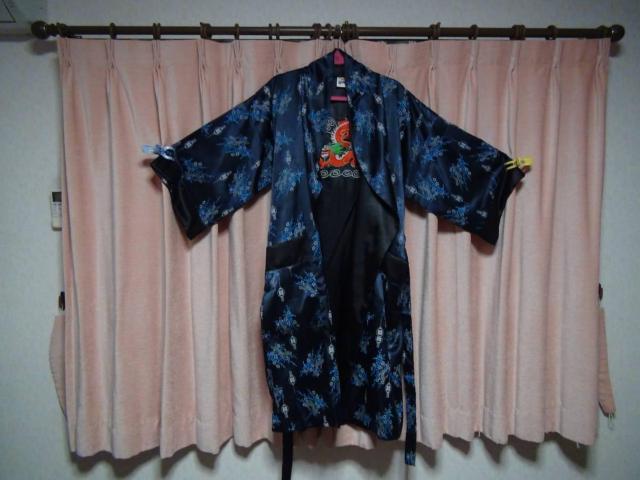 ROSEのガウンメンズ用(XL)ネイビー!。 < 男性ファッション  ROSEのガウンメンズ用(XL)ネイビー!。  < 男性ファッションの