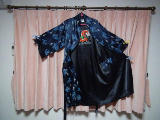 ROSEのガウンメンズ用(XL)ネイビー!。 < 男性ファッション  ROSEのガウンメンズ用(XL)ネイビー!。 < 男性ファッションの