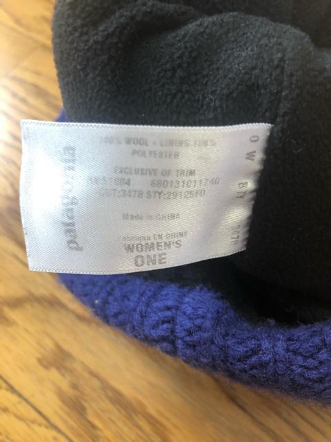 Patagoniaニットキャップパタゴニアアウトドア < 女性ファッション Patagoniaニットキャップパタゴニアアウトドア < 女性ファッションの