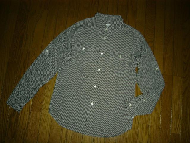 HEAD PORTER PLUS ヘッドポータープラス +  ギンガム チェックシャツ M 白黒 長袖 薄手 < ブランド  HEAD PORTER PLUS ヘッドポータープラス +  ギンガム チェックシャツ M 白黒 長袖 薄手 < ブランドの