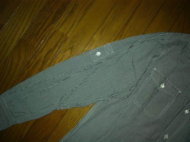 HEAD PORTER PLUS ヘッドポータープラス +  ギンガム チェックシャツ M 白黒 長袖 薄手 < ブランド  HEAD PORTER PLUS ヘッドポータープラス +  ギンガム チェックシャツ M 白黒 長袖 薄手 < ブランドの