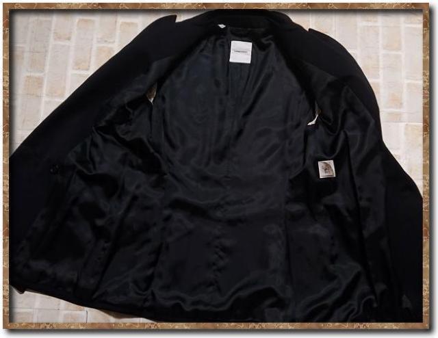 コスチューム ナショナル 比翼ジャケット 黒 < 女性ファッション コスチューム ナショナル 比翼ジャケット 黒 < 女性ファッションの