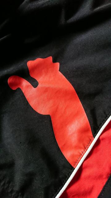 PUMA 海水パンツ 140 黒×赤 < キッズ/ベビー  PUMA 海水パンツ 140 黒×赤 < キッズ/ベビーの