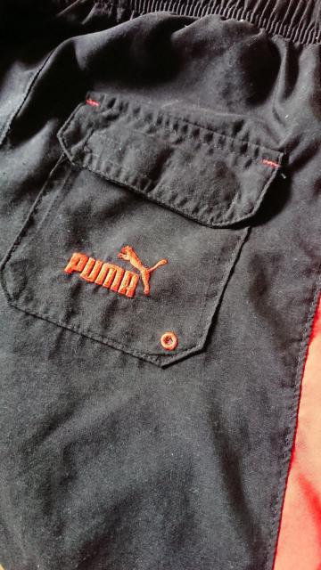 PUMA 海水パンツ 140 黒×赤 < キッズ/ベビー  PUMA 海水パンツ 140 黒×赤 < キッズ/ベビーの