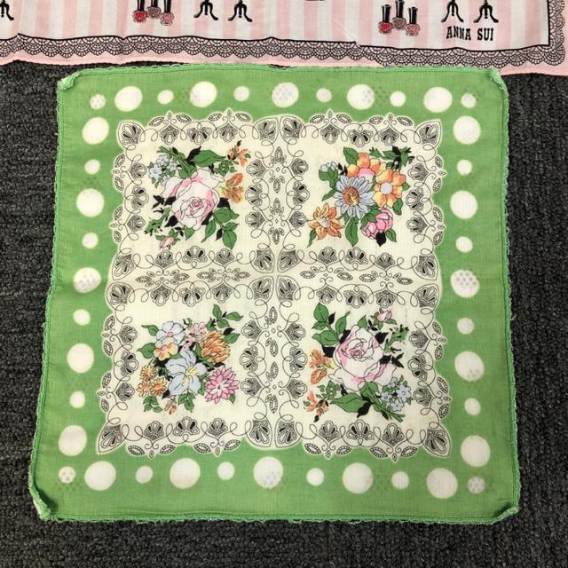 即決 ANNA SUI アナスイ ハンカチ タオルハンカチ 4枚セット < ブランド  即決 ANNA SUI アナスイ ハンカチ タオルハンカチ 4枚セット < ブランドの