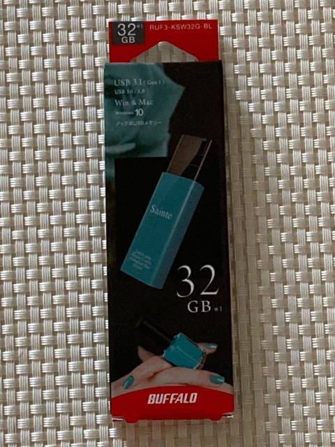   obt@[ mbN USB 32GB RUF3-KSW32G-BL   PC{/Ӌ@ 