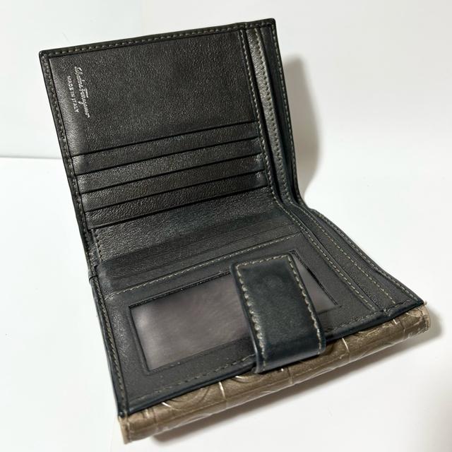 Salvatore Ferragamo フェラガモ ガンチーニ 二つ折り 財布 < ブランド Salvatore Ferragamo フェラガモ ガンチーニ 二つ折り 財布 < ブランドの