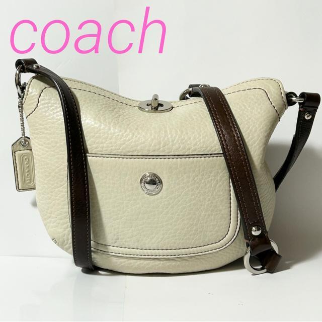 COACH コーチ ショルダーバッグ バッグ 8A43 レザー アイボリー ホワイト オールドコーチ < ブランド COACH コーチ ショルダーバッグ バッグ 8A43 レザー アイボリー ホワイト オールドコーチ < ブランドの