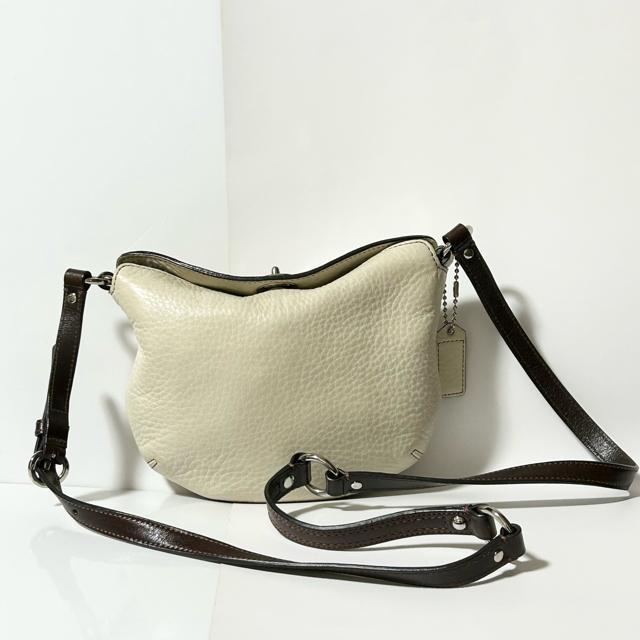 COACH コーチ ショルダーバッグ バッグ 8A43 レザー アイボリー ホワイト オールドコーチ < ブランド COACH コーチ ショルダーバッグ バッグ 8A43 レザー アイボリー ホワイト オールドコーチ < ブランドの