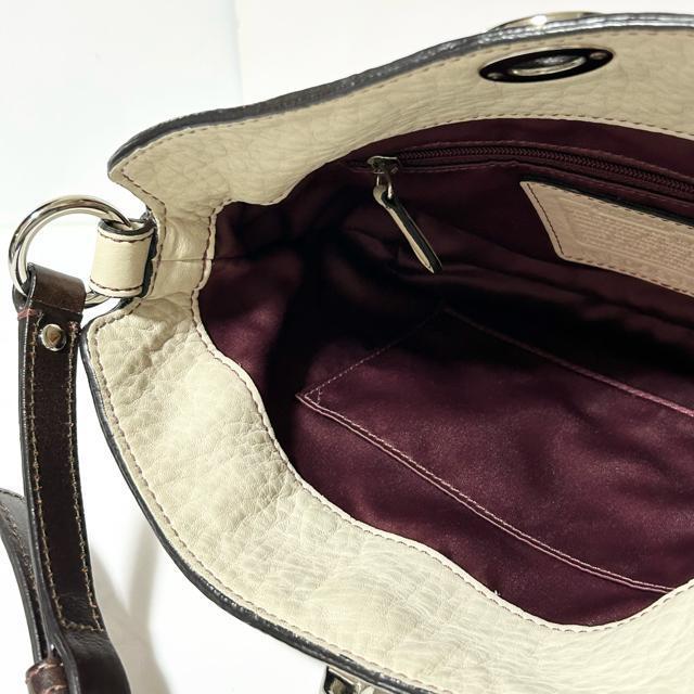 COACH コーチ ショルダーバッグ バッグ 8A43 レザー アイボリー ホワイト オールドコーチ < ブランド COACH コーチ ショルダーバッグ バッグ 8A43 レザー アイボリー ホワイト オールドコーチ < ブランドの