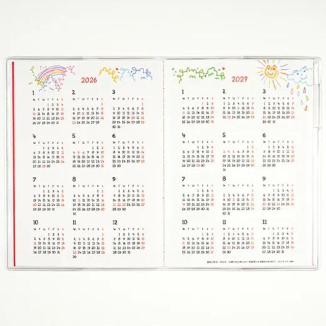 Da08 ココちゃん サカモトリョウ 2026 A6 手帳 ユニコーン 1384 < 女性ファッション Da08 ココちゃん サカモトリョウ 2026 A6 手帳 ユニコーン 1384 < 女性ファッションの