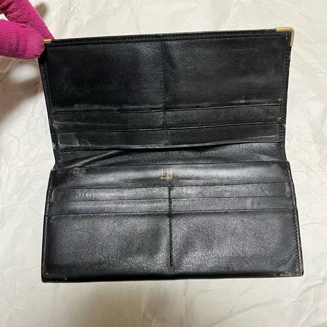 【フランス製】【dunhill / ダンヒル】 カーフスキン 本革 / 長財布 < ブランド 【フランス製】【dunhill / ダンヒル】 カーフスキン 本革 / 長財布 < ブランドの