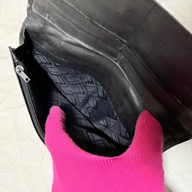 【フランス製】【dunhill / ダンヒル】 カーフスキン 本革 / 長財布 < ブランド 【フランス製】【dunhill / ダンヒル】 カーフスキン 本革 / 長財布 < ブランドの