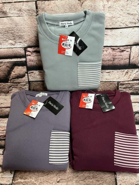 送料無料!保温性&肌触り抜群!レディース 胸ポケット付き 裏起毛トレーナー上下セットA(画像から)1組 < 女性ファッション 送料無料!保温性&肌触り抜群!レディース 胸ポケット付き 裏起毛トレーナー上下セットA(画像から)1組 < 女性ファッションの