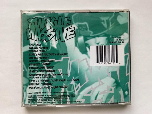 JUNGLE MASSIVE collective 1 CD DRUM & BASS JUNGLE �R���s���[�V�����A���o�� �� CD/DVD/�r�f�I�� 