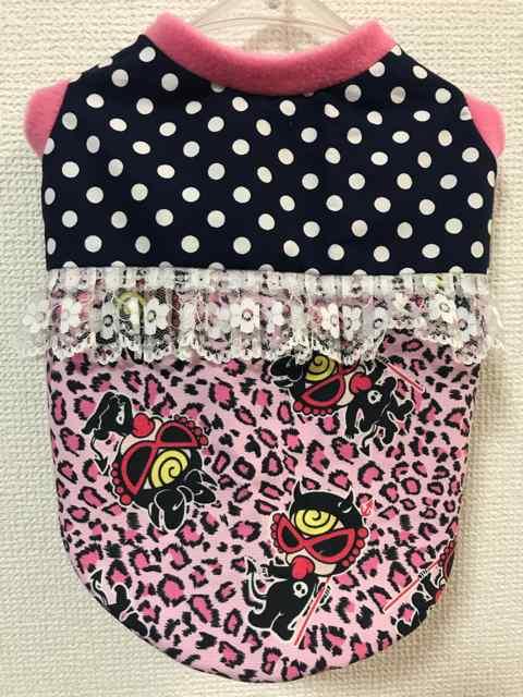 ハンドメイド*ヒスミニTシャツ*デビルキン*フリル*pink*L < ペット/手芸/園芸  ハンドメイド*ヒスミニTシャツ*デビルキン*フリル*pink*L  < ペット/手芸/園芸の