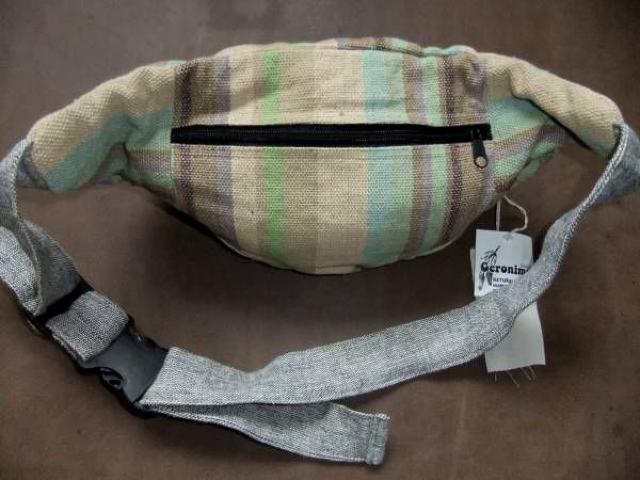 ラスト1 希少 ネパール ハンドメイド ボディ & ウエストバッグ < 男性ファッション  ラスト1 希少 ネパール ハンドメイド ボディ & ウエストバッグ < 男性ファッションの