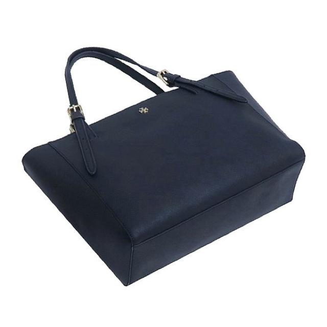 ◆ 本物 程度良 ◆ TORY BURCH トリーバーチ トートバッグ ショルダーバッグ レザー ダークネイビー 保存袋 人気 < ブランド  ◆ 本物 程度良 ◆ TORY BURCH トリーバーチ トートバッグ ショルダーバッグ レザー ダークネイビー 保存袋 人気 < ブランドの