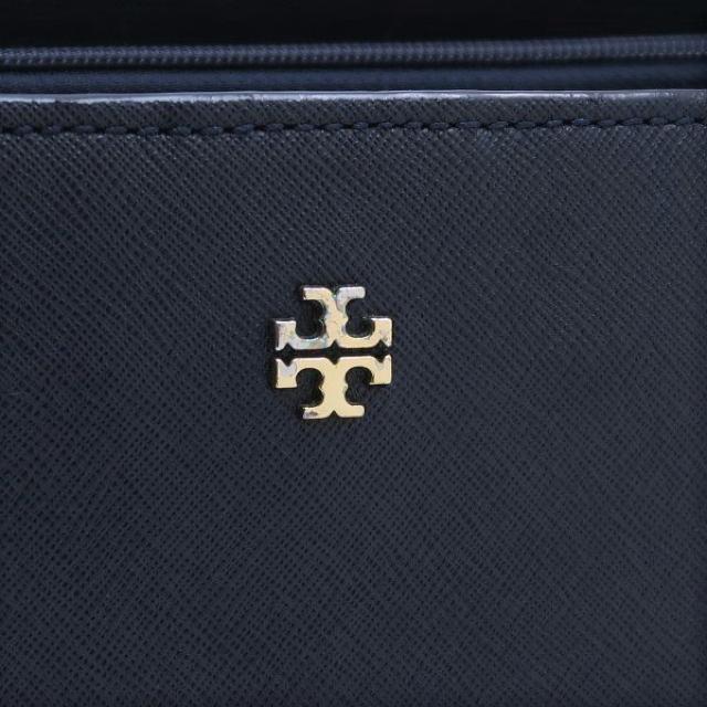 ◆ 本物 程度良 ◆ TORY BURCH トリーバーチ トートバッグ ショルダーバッグ レザー ダークネイビー 保存袋 人気 < ブランド  ◆ 本物 程度良 ◆ TORY BURCH トリーバーチ トートバッグ ショルダーバッグ レザー ダークネイビー 保存袋 人気 < ブランドの