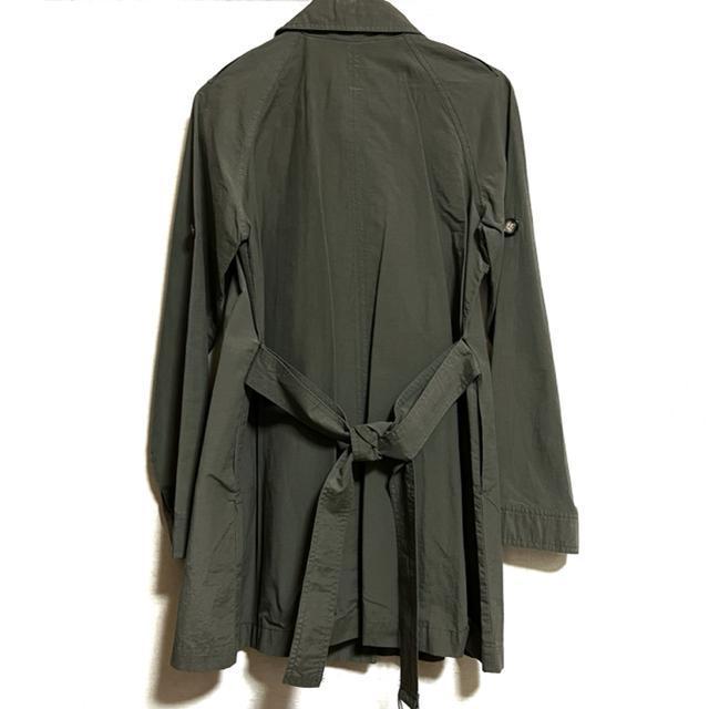 【ほぼ新品】2way薄手トレンチコート/コーディガン/M/5分袖にも! < 女性ファッション  【ほぼ新品】2way薄手トレンチコート/コーディガン/M/5分袖にも! < 女性ファッションの