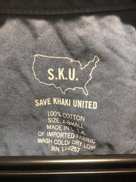 SAVE KHAKI UNITED Vc  S.K.U.  jt@bV 